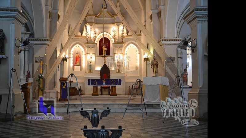 Los restos mortales del Padre Niñoles son velados en el templo parroquial
