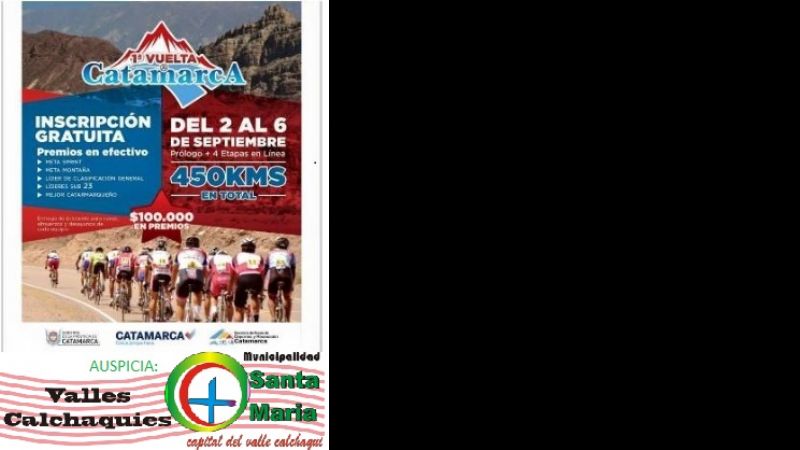 Crece la expectativa por la 1° Vuelta a Catamarca