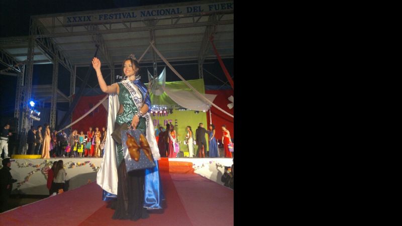 Zamira, nueva reina de los estudiantes de Andalgalá