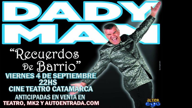Gran expectativa por el show de Dady Brieva