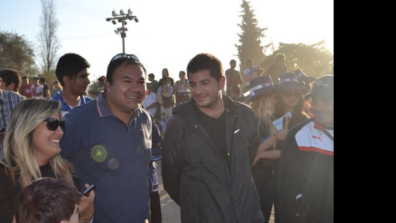 Una multitud disfrutó la exhibición “tuerca” en el circuito "La Aguada"