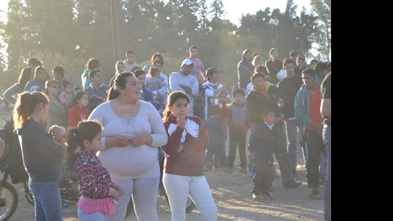 Una multitud disfrutó la exhibición “tuerca” en el circuito "La Aguada"