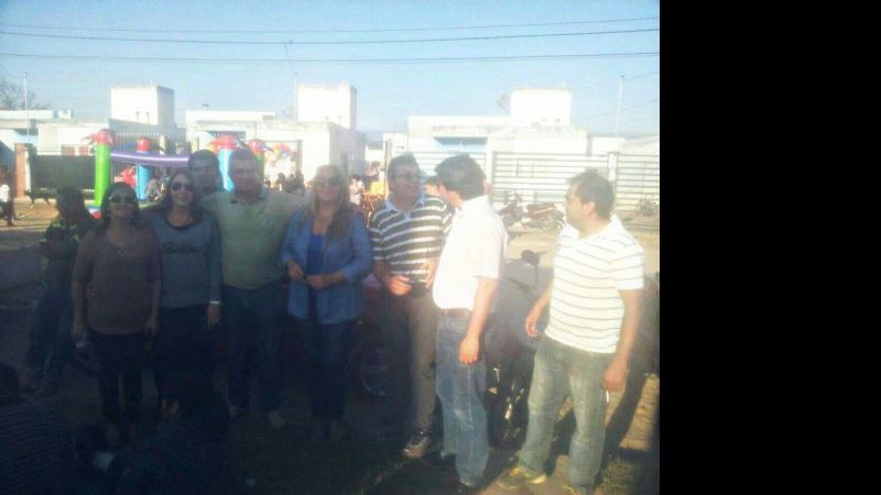 Festejo del Día del Niño en el norte de la ciudad