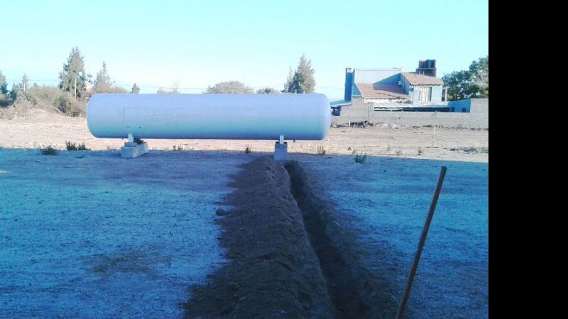 Zeppelín de GLP al hospital de Andalgalá