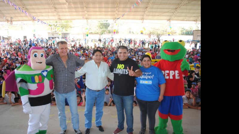 Festejo para los niños en Andalgalá