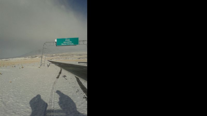 Está habilitado, con precaución, el tránsito por el Paso de San Francisco