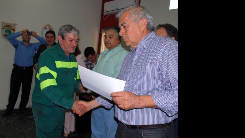 Entregaron certificados a trabajadores viales que se capacitaron