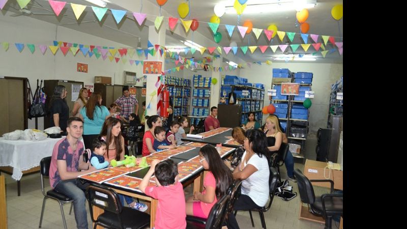 Agasajo a los niños en Diputados