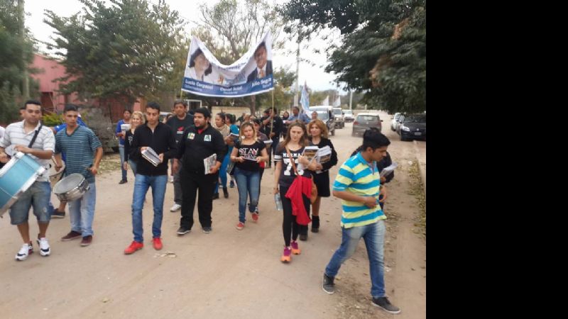 Intensas actividades de campaña de la línea Compromiso y Unidad Peronista