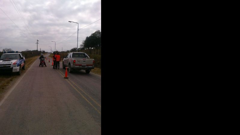 Intensifican controles de tránsito en la ruta 42