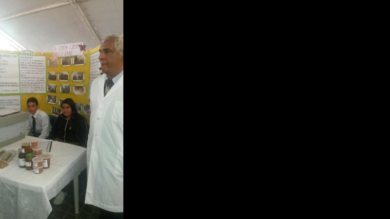 Inauguraron la Feria de Ciencias en la Plaza 25 de Mayo