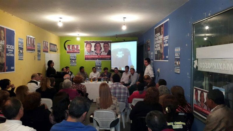 "Roly" Contrera cerró la campaña