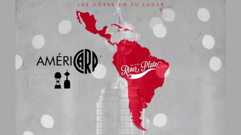 El festejo River “Campeón de América”, con dedicatoria a Boca