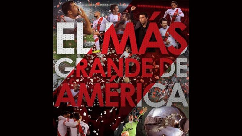 El festejo River “Campeón de América”, con dedicatoria a Boca