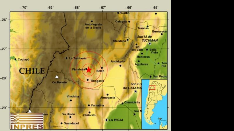Temblor en la madrugada