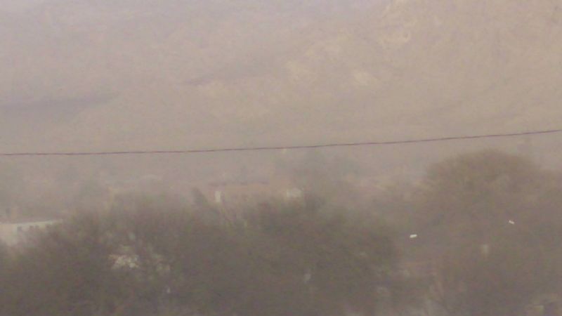 Fuertes vientos azotan al Oeste provincial