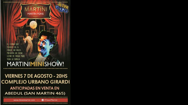 Martini Mini Show, en el Teatro Girardi