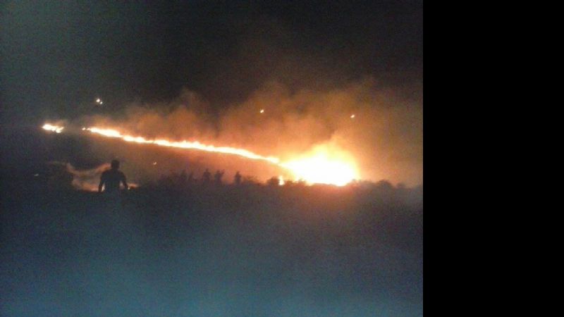 Preocupante incendio en las sierras de Aconquija