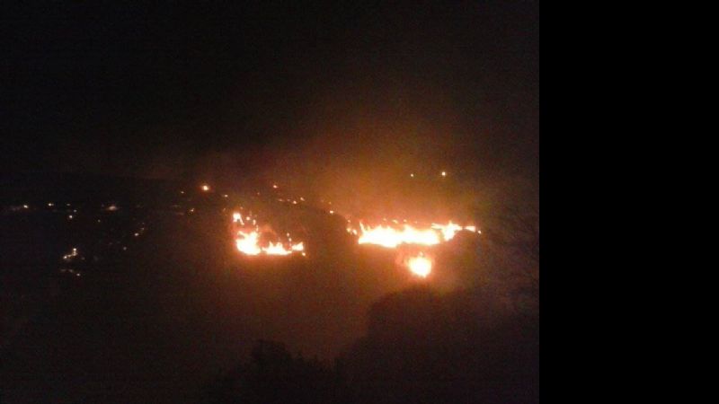 Preocupante incendio en las sierras de Aconquija