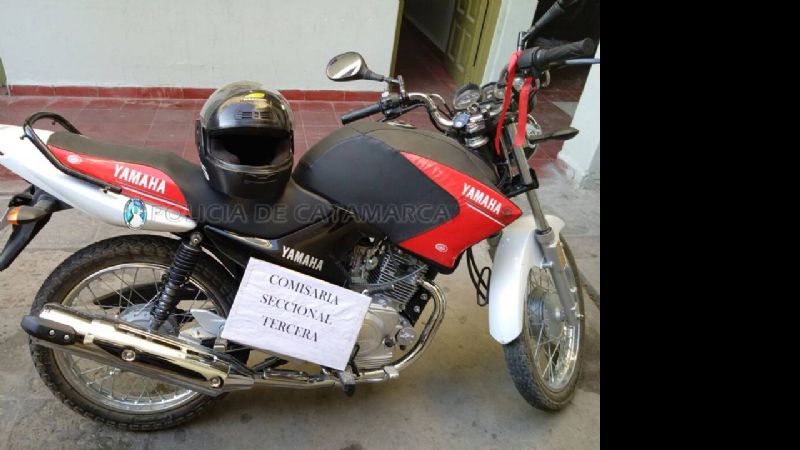Secuestran moto abandonada