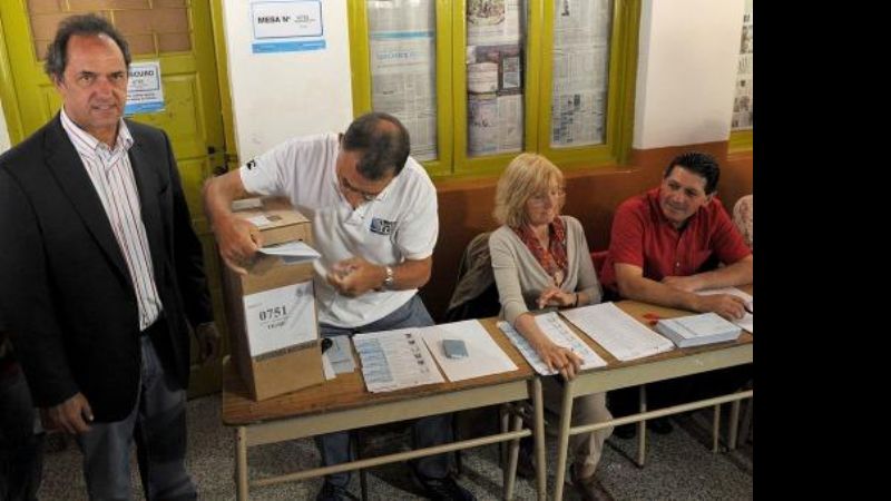 "Tengo más fe y esperanza que nunca" en el país, aseguró Scioli