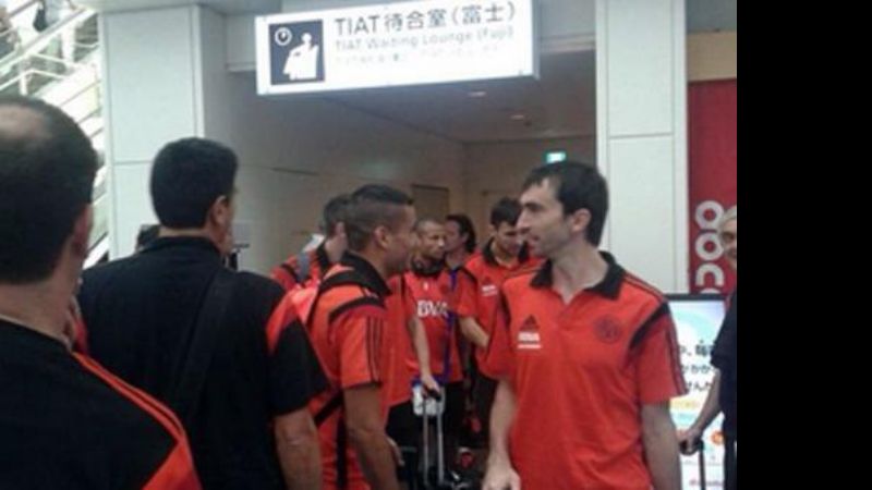 River llegó a Osaka donde el martes disputará la Copa Sugura Bank