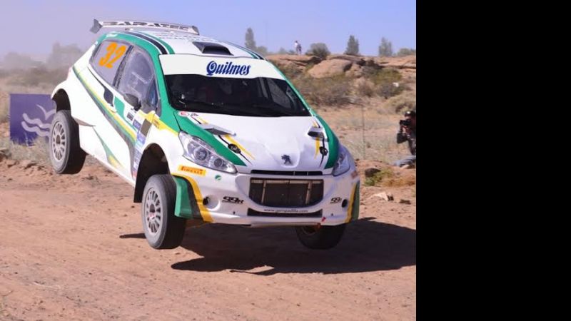 Javier Frías también se “prende” en el Rally Cross de Catamarca