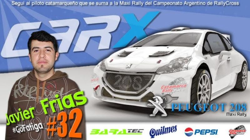 Javier Frías también se “prende” en el Rally Cross de Catamarca