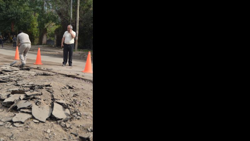 Acondicionan la calle Los Brachos en San Isidro
