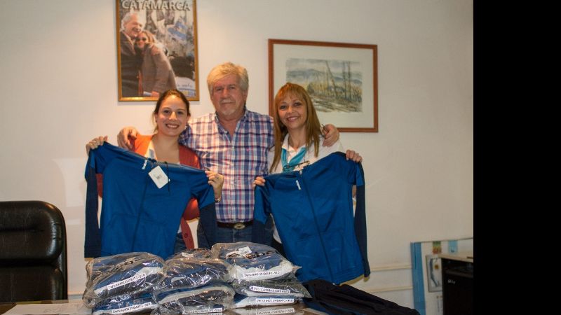 Aporte de indumentaria para delegación de OSEP