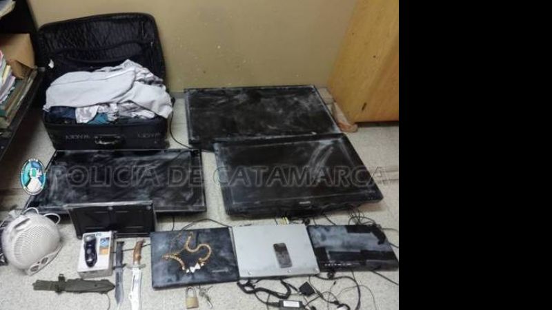 Secuestran gran cantidad de elementos robados