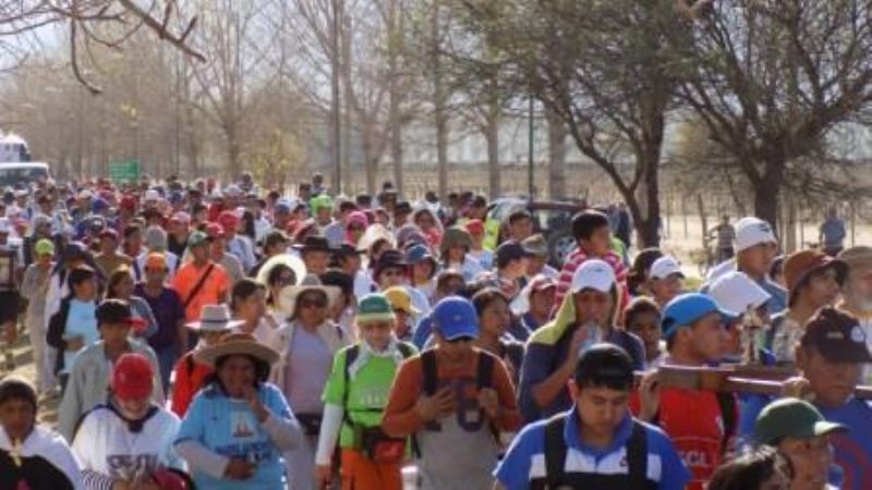 Peregrinos santamarianos ya están en territorio salteño