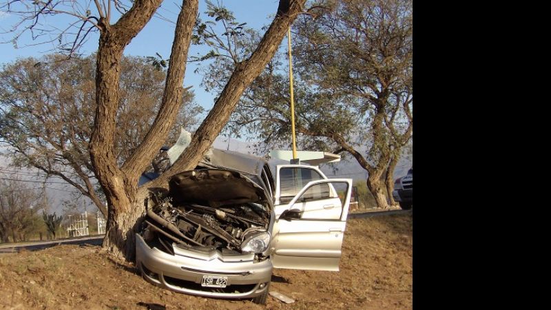Grave accidente provocado por menores