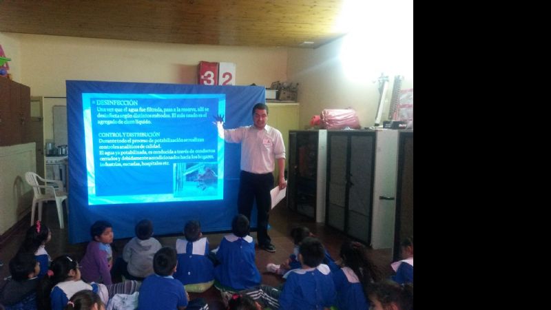 Visita a la escuela Rivadavia - Belgrano