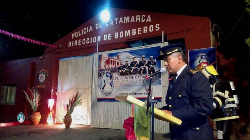 Acto por el 74º Aniversario de la Dirección de Bomberos