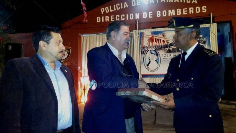 Acto por el 74º Aniversario de la Dirección de Bomberos