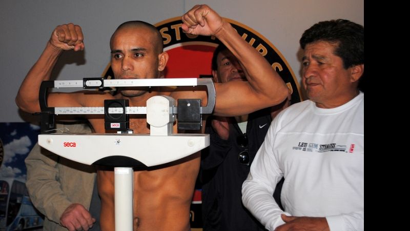 “La Joya” y “el Huracán” dieron el mismo peso, para la pelea de mañana