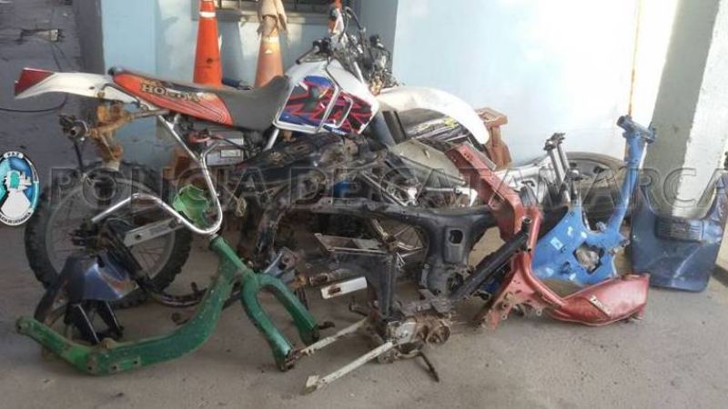 Secuestran motopartes en un taller de Colonia del Valle