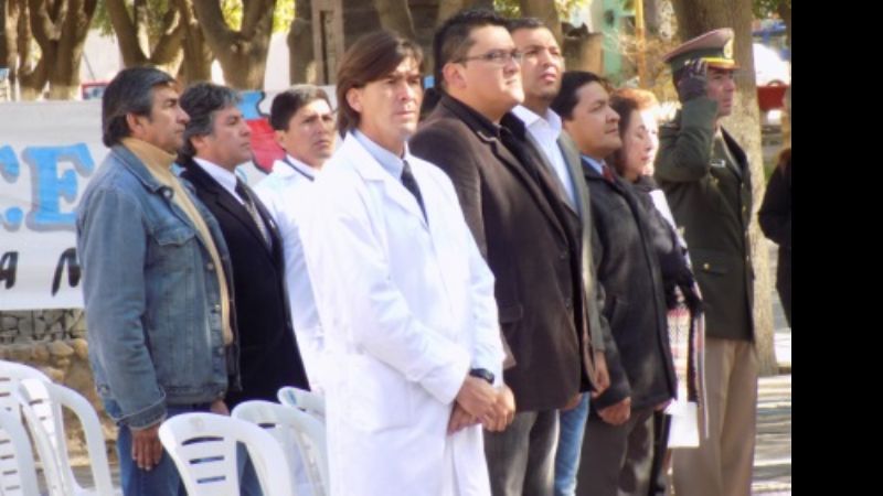Acto por el  Día del Maestro en Santa María