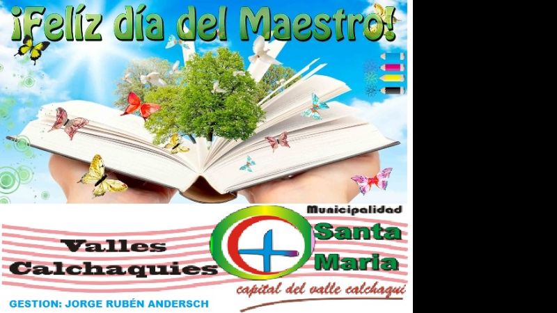 Andersch saludó a los maestros