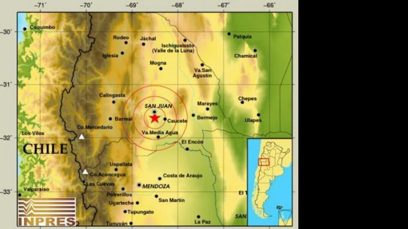Fuerte sismo sacudió a San Juan, no hubo heridos ni derrumbes