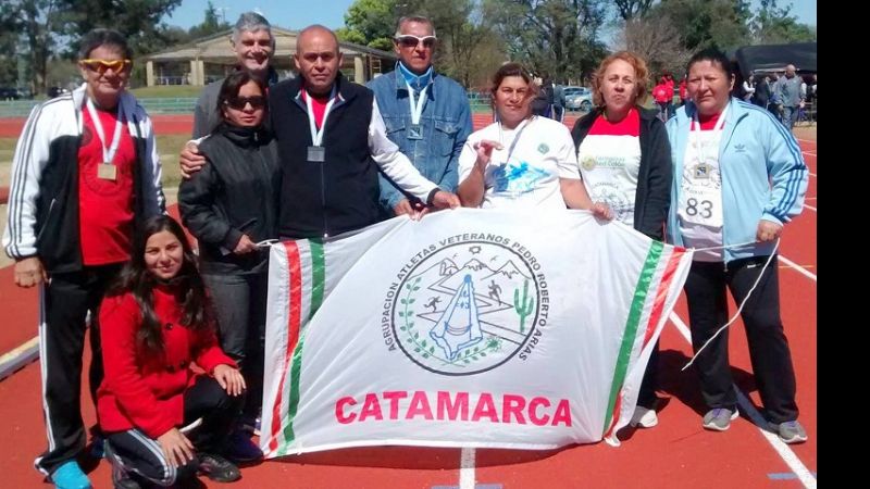 Catamarca conquistó 25 medallas en el Nacional Máster de pista