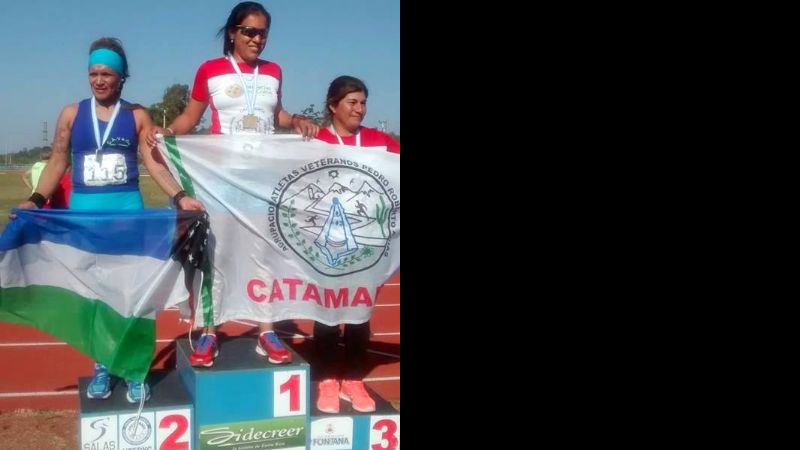 Catamarca conquistó 25 medallas en el Nacional Máster de pista