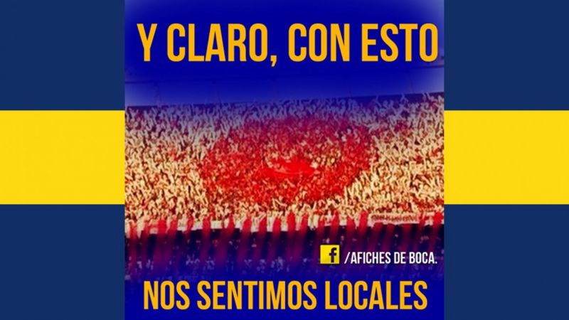 Boca celebró el triunfo ante River con los clásicos afiches