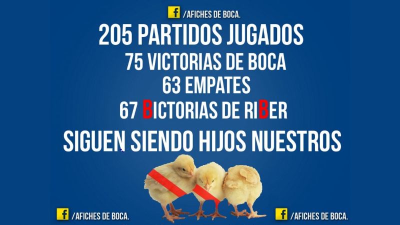 Boca celebró el triunfo ante River con los clásicos afiches