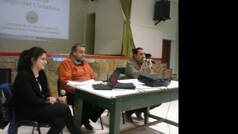 El sistema de alarmas solidarias llegó a varias escuelas de Saujil