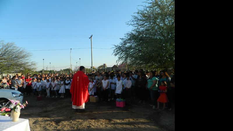 Culminaron las fiestas patronales en la parroquia de la Santa Cruz
