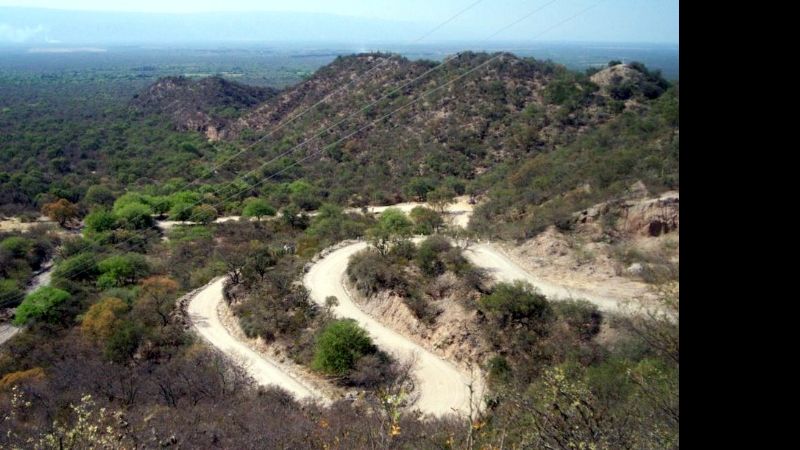 Por su pavimentación está inhabilitada la Cuesta de Los Ángeles