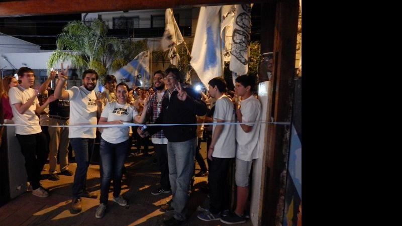 Se inauguró UB Central de La Cámpora