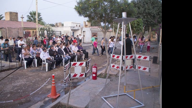 El gas natural sigue llegando a más barrios del sur